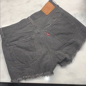Levi’s 501 High Rise Denim shorts size 26
